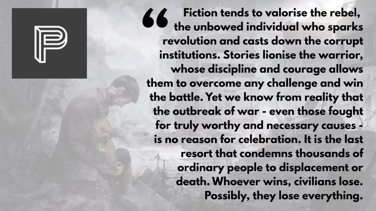 The new paid article for Peel Perspective subscribers, 'When war comes to your city', is about the anti-conflict gut punch of This War of Mine. patreon.com/posts/135231987