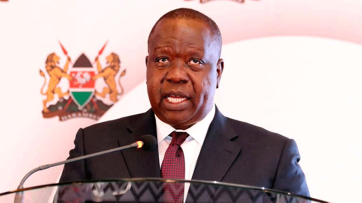 According to the latest survey, 61.7% of Kenyans are confident with Dr. Fred Matiang'i's presidency.