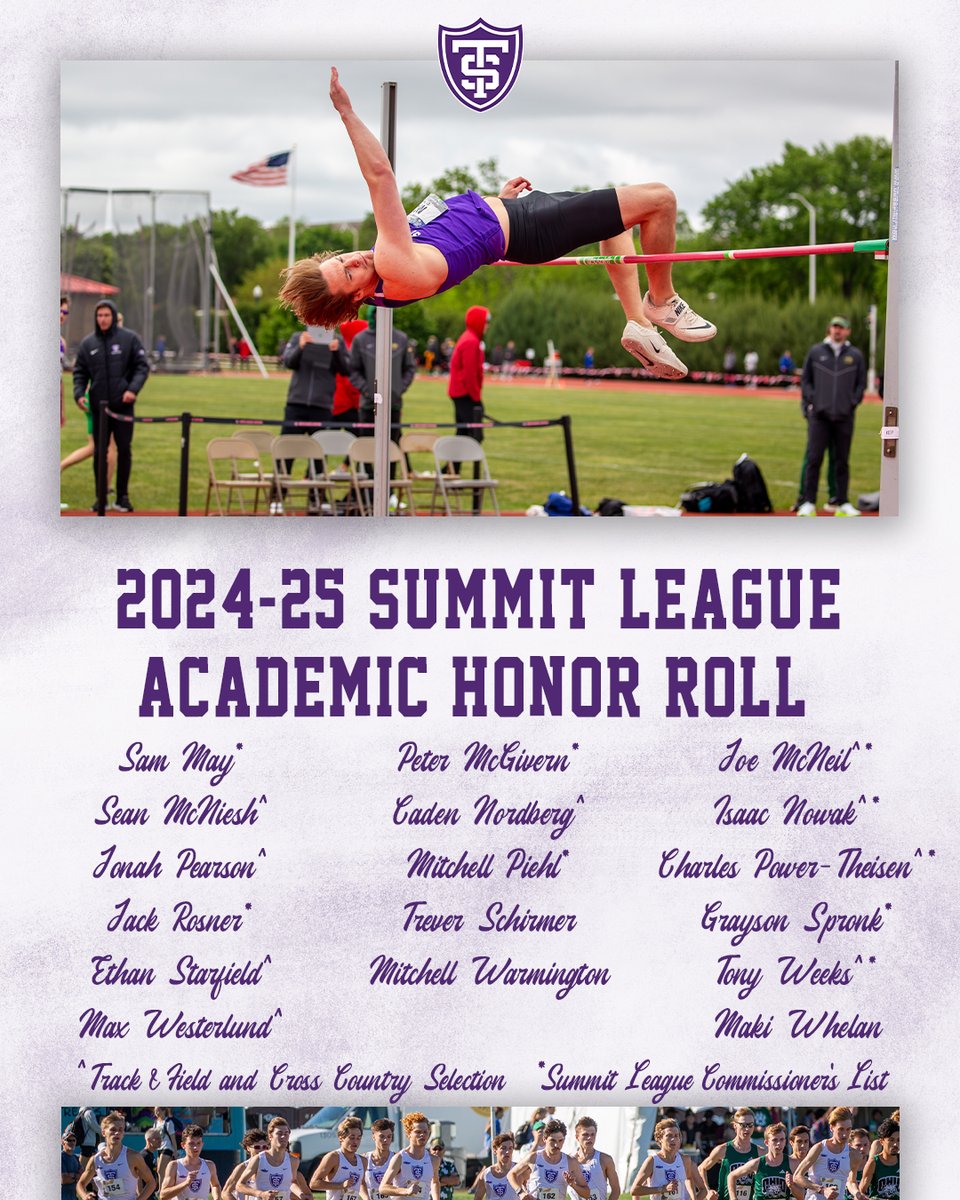 TommieXCTF (@tommiexctf) on Twitter photo Putting it all together
Way to go on selections to <a href="/TheSummitLeague/">The Summit League</a> Academic Honor Roll 👏👏👏
#RollToms Putting it all together
Way to go on selections to <a href="/TheSummitLeague/">The Summit League</a> Academic Honor Roll 👏👏👏
#RollToms