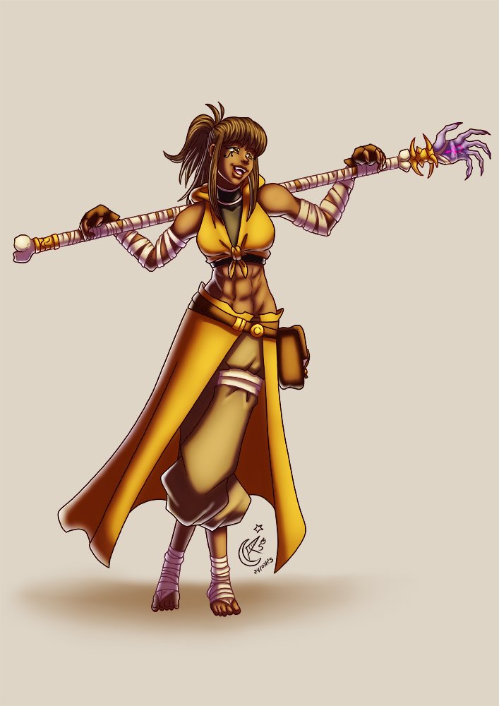 Commission of a D&amp;D monk 🤜💥
Thank you for supporting me!
#art #dnd #dungeonsanddragons