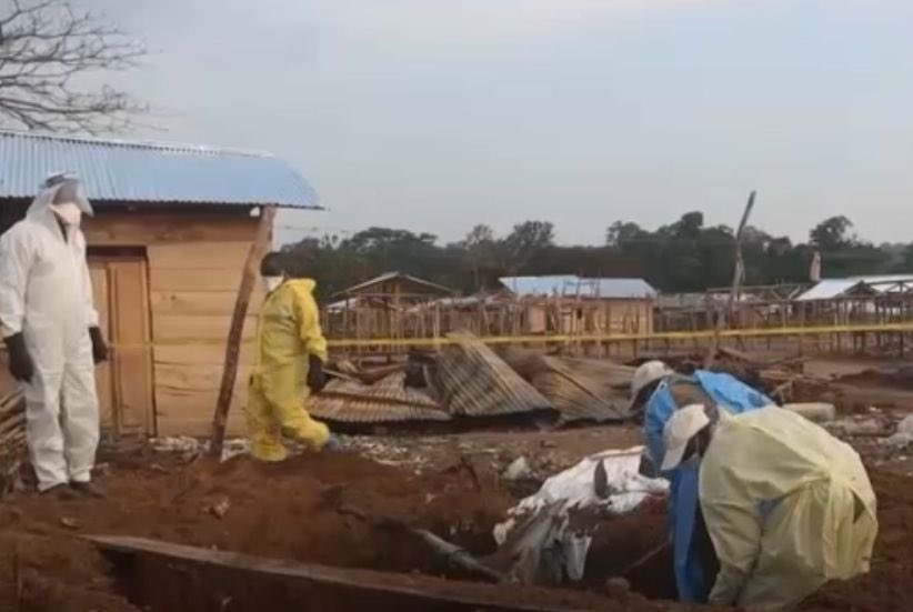 BREAKING: Around 40 people SLAUGHTERED and dozens of children taken hostage by islamic t*rrorists at a Catholic Church during a prayer vigil in the Democratic Republic of Congo

Where’s the media????