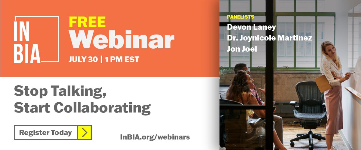 July Webinar:Stop Talking, Start Collaborating - is happening this Wednesday. Don’t Miss Out!  Register here: ow.ly/B84b50WvMyG