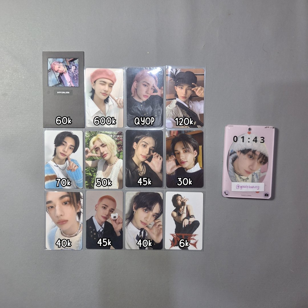 barudakracha's tweet image. [help rt]

WTS PC Stray Kids

📍 Dom Jaksel (INA)
🍊 Keep event
💥 Exclude adm. sopi

t. straykids photocard skz bangchan changbin lee know seungmin han felix hyunjin i.n jeongin wtb 스키즈 스트레이키즈 포카 양도 letter ate cafe dominate bdm pop up jp kms levanter yw broadcast