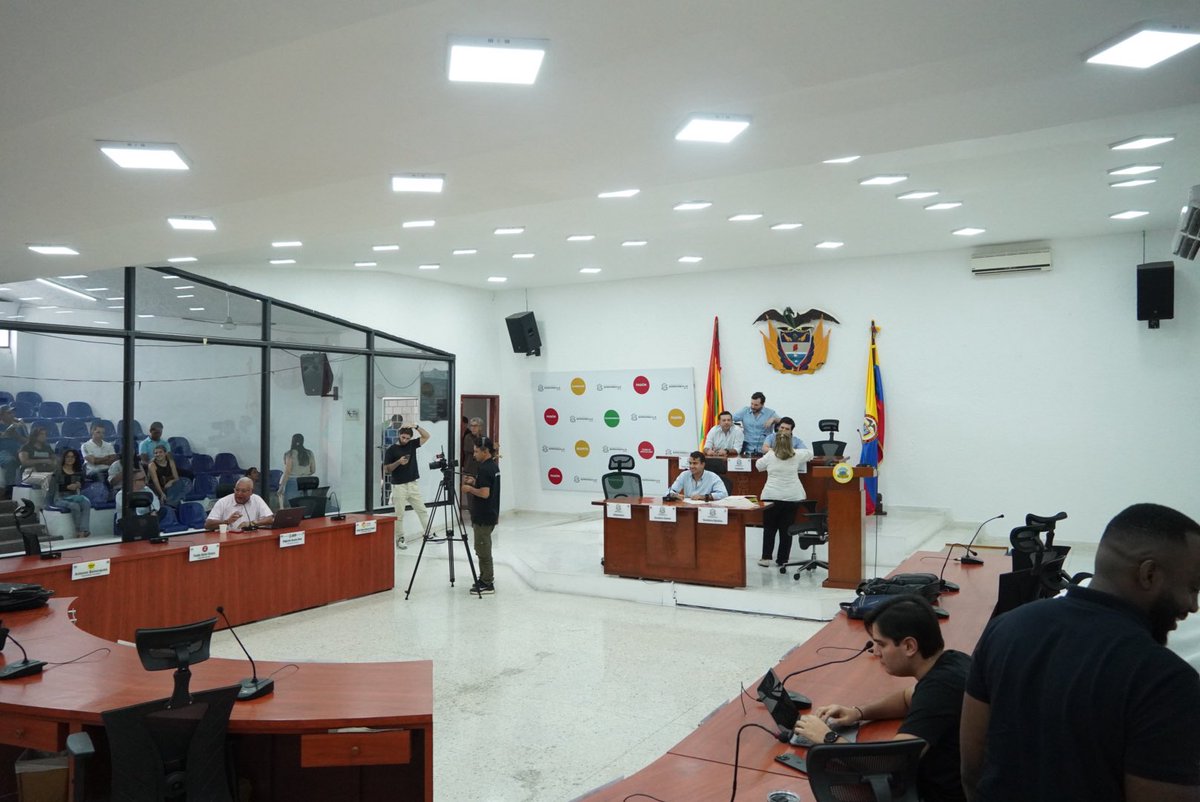 Concejodebaq's tweet image. Damos inicio a la Sesión Plenaria Ordinaria del Concejo de Barranquilla 

Sigue la transmisión: youtube.com/live/yKzY7aGmY…