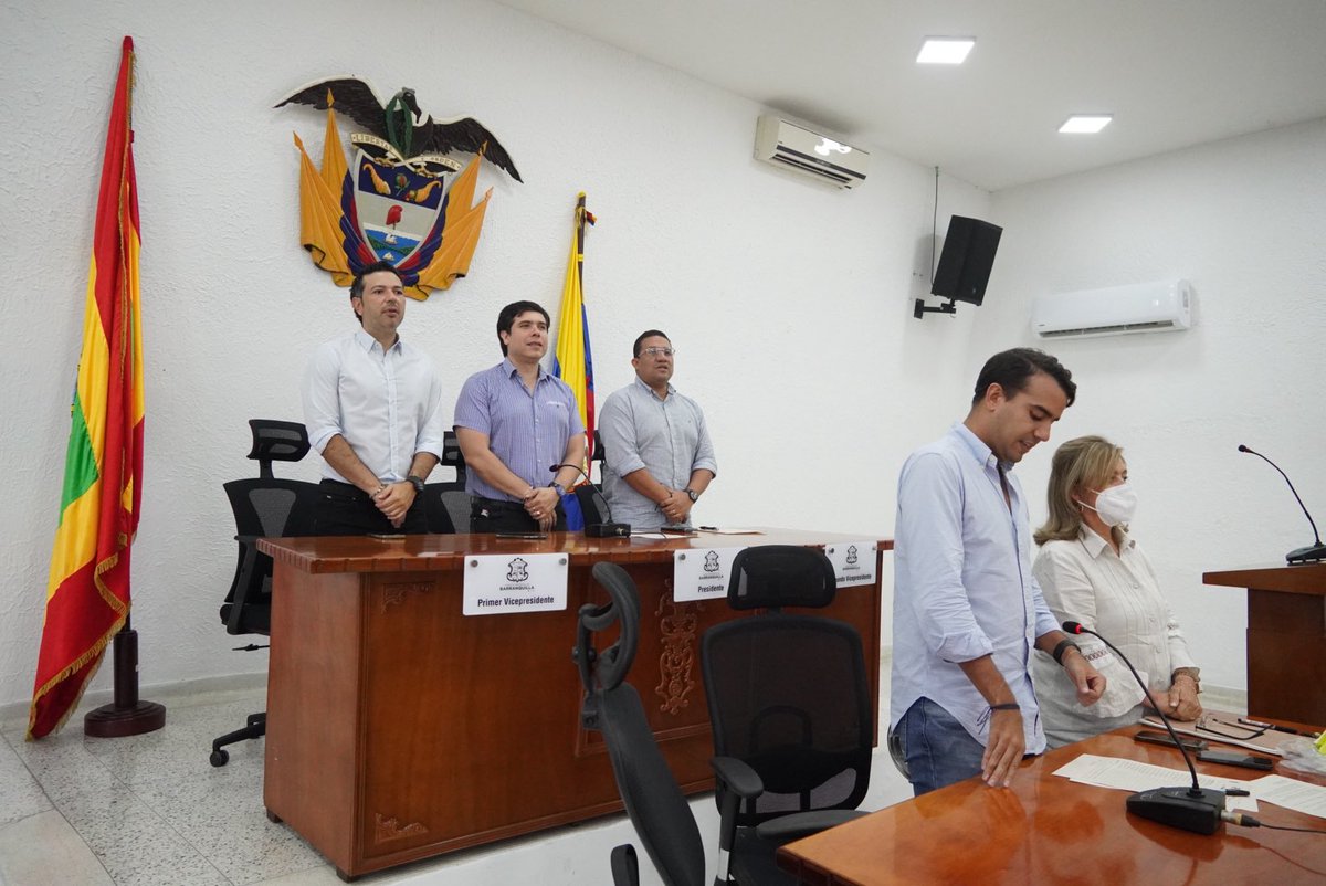 Concejodebaq's tweet image. Damos inicio a la Sesión Plenaria Ordinaria del Concejo de Barranquilla 

Sigue la transmisión: youtube.com/live/yKzY7aGmY…