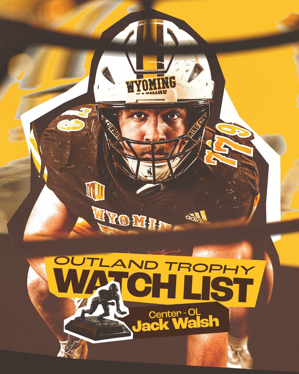 Jack Walsh Named to Outland Trophy Preseason Watch List for first time in his career

📰: tinyurl.com/4e4a6z79