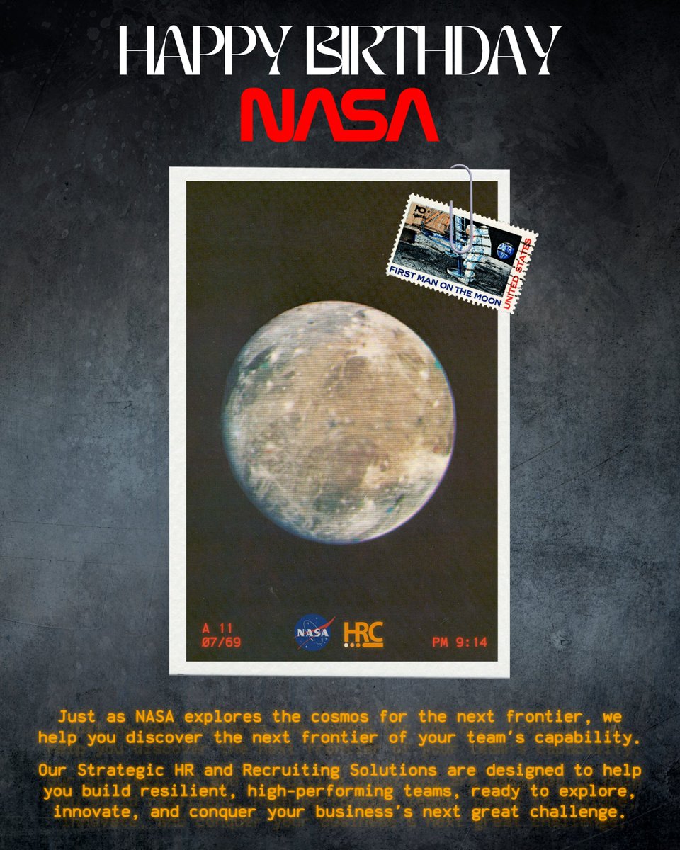 67 Years of Bringing Teams to New Heights, Happy Bday <a href="/NASA/">NASA</a> 🚀🌍

#HR #space #nasa