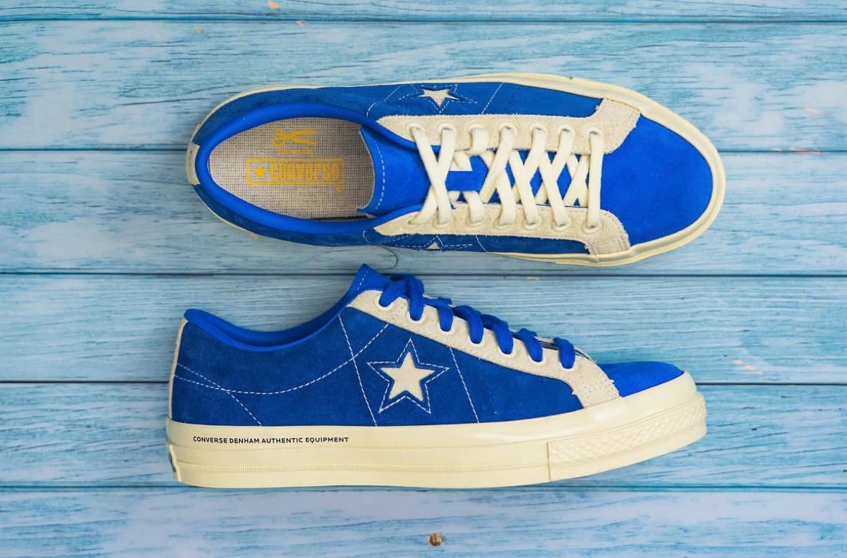 DENHAM x CONVERSE コラボ第6弾『ONE STAR SUEDE』が国内8月9日(土 DENHAM x CONVERSE コラボ第6弾『ONE STAR SUEDE』が国内8月9日(土