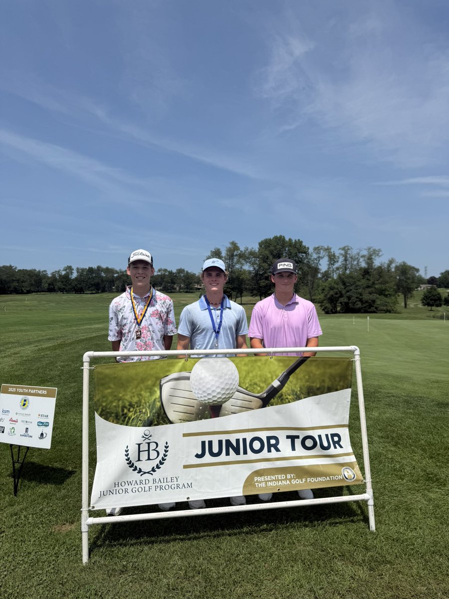 Thank you Legacy Hills Golf Club for hosting today’s Prep &amp; Junior Tournament! 

Boys 16-19 
1. Corbin O’Hara- 71
2. Tyler Pierle- 72
3. Cody Boyle- 77

Girls 16-19
1. Olivia Bailey- 74
2. Marley Dunham- 83
3. Sophia Kay- 84