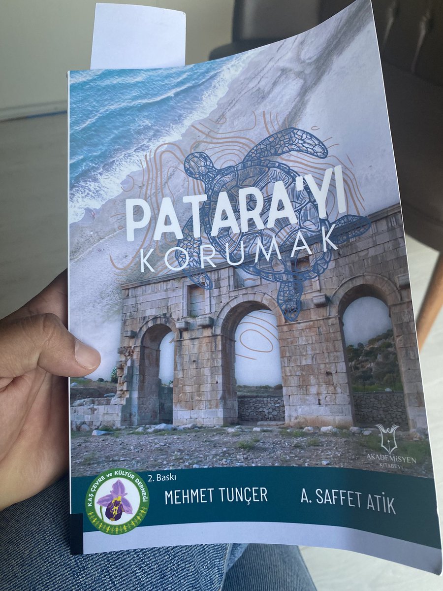 Mürekkebi kurumamış, yepyeni ve kıymetli bir kitap: Patara’yı Korumak

Likya’nın kalbinde, Işık Ülkesi’nde yükselen bir bilinç…

Bu anlamlı eser için Kaş Çevre ve Kültür Derneği’ne teşekkürler…

📖 Okumaya devam…

#Patara #Likya #IşıkÜlkesi #Kaş #YeniKitap #TariheVefa