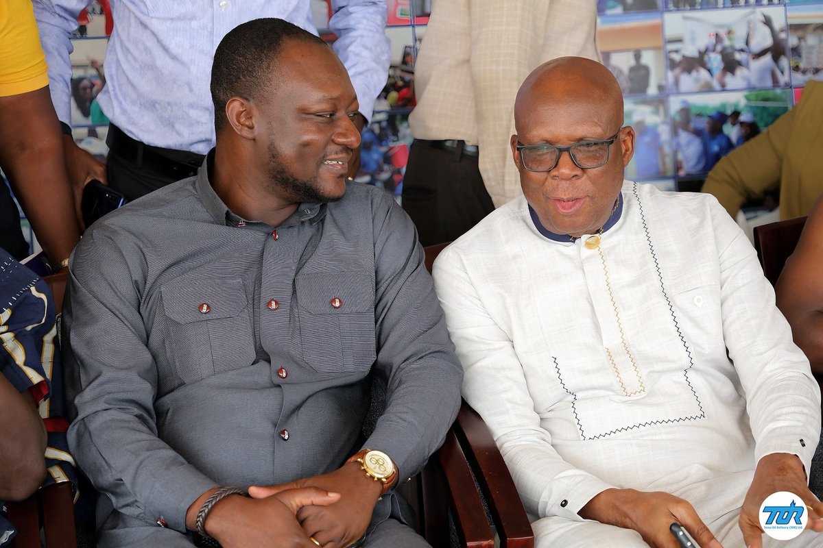 TemaOilrefinery's tweet photo. Tema Oil Refinery (TOR) Ltd. welcomed its newly constituted Board of Directors on their maiden visit today, July 29, 2025. The visit included key engagements and a staff durbar, marking a new chapter in TOR’s revival journey.
#TOR #BoardVisit
#EnergySecurity
#RefineryRevival https://t.co/jnDJELL1Xb