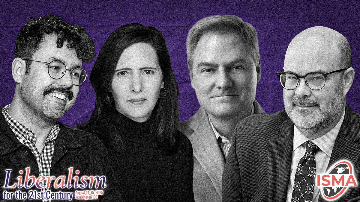 ISMA (@ismapolicy) on Twitter photo Our LibCon2025 event is shaping up nicely.
You won't want to miss our upcoming panel on the philosophical roots of illiberal movements. It features <a href="/zackbeauchamp/">Zack Beauchamp (zackbeauchamp@bsky.social)</a>, <a href="/LKField/">Laura Field</a>, <a href="/tomgpalmer/">Tom G Palmer</a>, and <a href="/DamonLinker/">Damon Linker</a>.
Register Here: form.jotform.com/251499093035158 Our LibCon2025 event is shaping up nicely.
You won't want to miss our upcoming panel on the philosophical roots of illiberal movements. It features <a href="/zackbeauchamp/">Zack Beauchamp (zackbeauchamp@bsky.social)</a>, <a href="/LKField/">Laura Field</a>, <a href="/tomgpalmer/">Tom G Palmer</a>, and <a href="/DamonLinker/">Damon Linker</a>.
Register Here: form.jotform.com/251499093035158