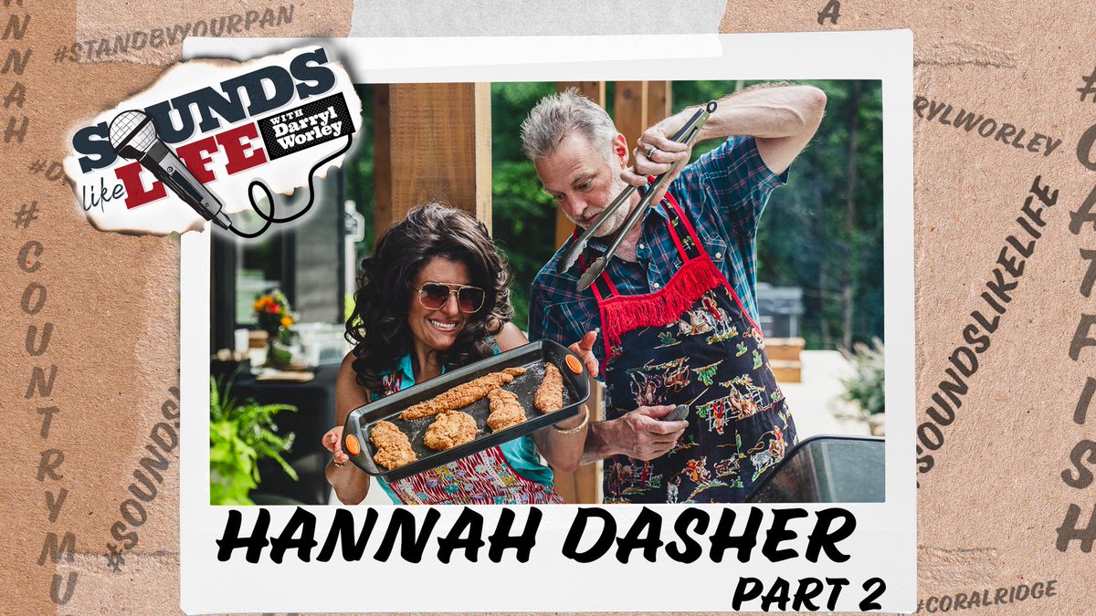 Part 2 with Hannah Dasher is out now! Sounds Like Life with Darryl Worley  on my YouTube channel and all major streaming platforms!  #life #cooking #standbyyourpan #real #raw #river #country #fish #deer #music #fun #soundslikelife

youtu.be/s3SL4GMOlAY?si…