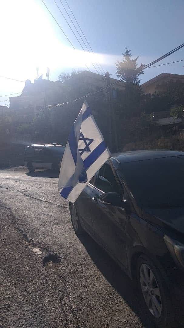 Lots of Israeli flags being raised by Druze in Syria