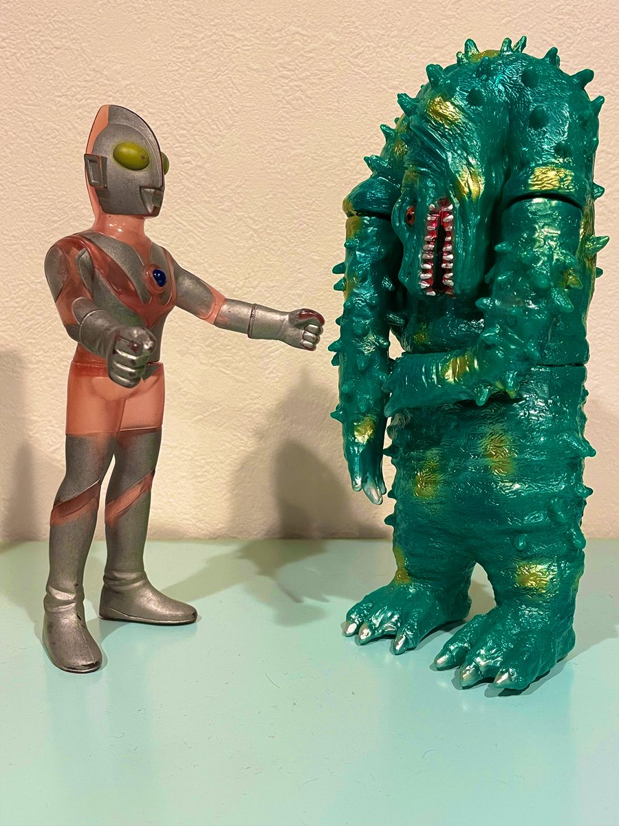 LEOソフビ坊や 怪獣コレクション グリーンモンス 雑誌付録ver