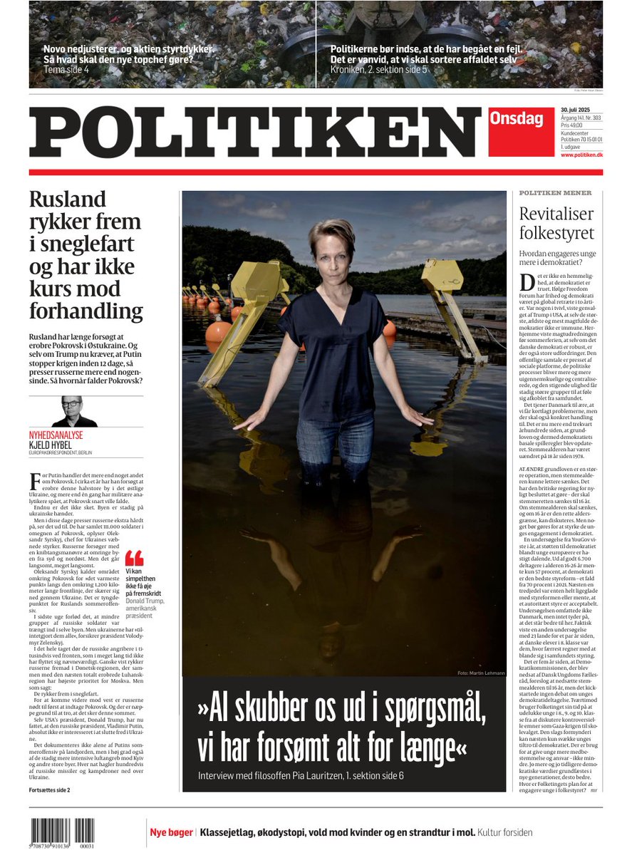 Rusland har længe forsøgt at erobre Pokrovsk i Østukraine. Og selv om Trump nu kræver, at Putin stopper krigen inden 12 dage, så presser russerne mere end nogensinde. Så hvornår falder Pokrovsk? Læs Kjeld Hybels nyhedsanalyse. #dkmedier      #tomorrowspaperstoday