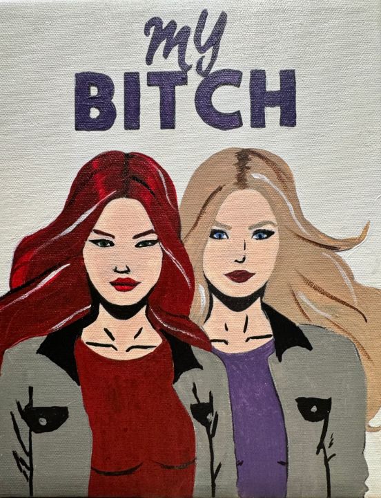 Art of the Day: "My Bitch". View at: ArtPal.com/BananaBrush?i=…