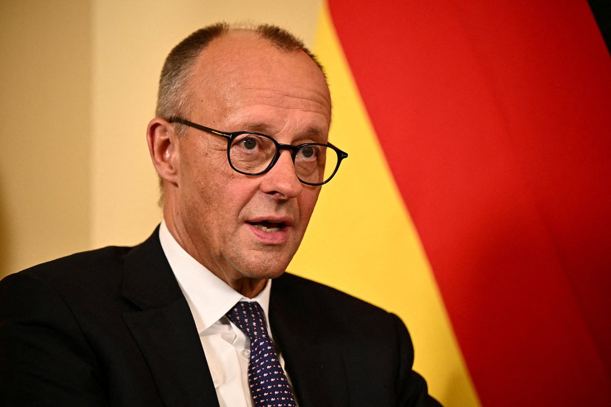 Osint613's tweet image. German Chancellor Merz:
Recognizing the State of Palestine at this time is not the right step.