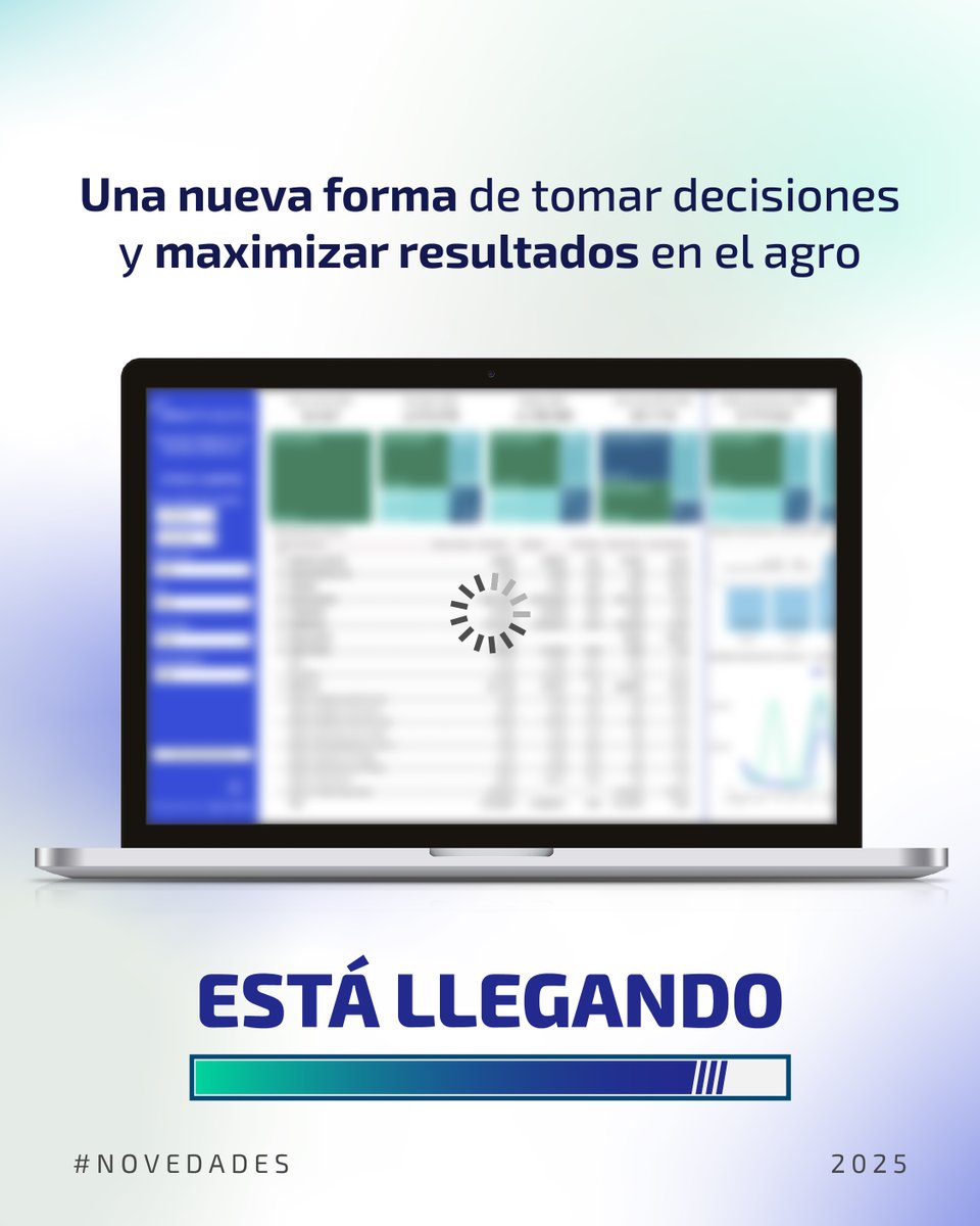 Albor_agro's tweet photo. En agosto, te vamos a facilitar una solución para:

✅ Acceder a tu información de forma simple.
✅ Transformar información compleja en reportes claros.
✅ Identificar desvíos y oportunidades a tiempo.
✅ Agilizar la toma de decisiones.

👉 Seguí atento a nuestras rrss. https://t.co/He3N3M5aOa