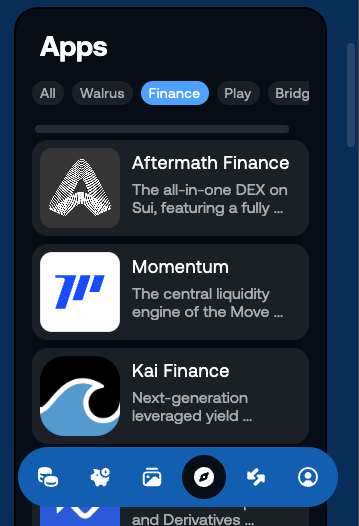 You can now find Kai directly inside the <a href="/SlushWallet/">Slush</a> wallet, under the Finance tab.

Open your wallet and start earning.

Capital-efficient DeFi, one tap away.