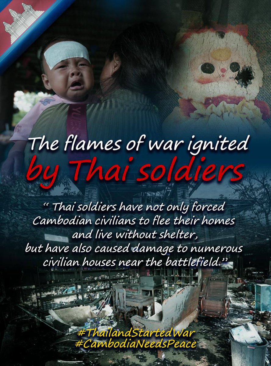 oJ0MPw4sjm56192's tweet photo. Thailand has twisted the true by using their celebrity and influence, while Cambodia use heart to fight for justice.

International Justice For Khmer 
 
 #ExposedThailandlies https://t.co/UoM3iL0XFn