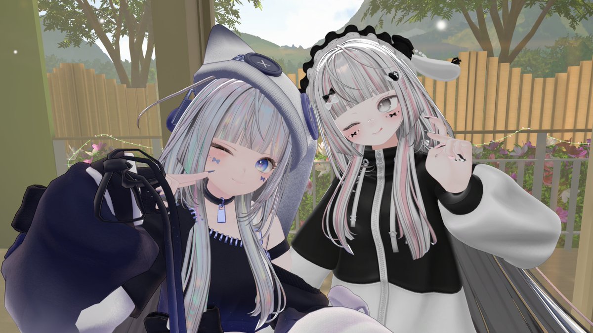 「おともだちとつーしょ!」|えしりあのイラスト