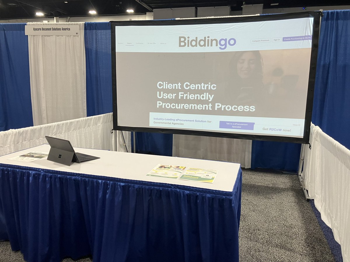 The <a href="/NIGPForum/">NIGP Forum</a> is on in Denver, CO!

Drop by Biddingo's booth #839 by the food and refreshments to enter a prize draw.