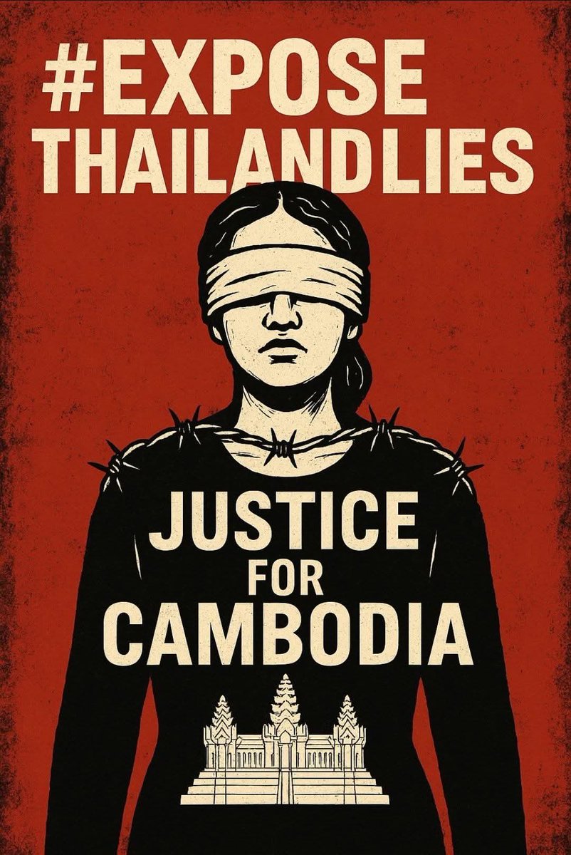 picskimjisoo's tweet image. LOUDER AND LOUDER 📢🇰🇭

We, as Cambodians, come from a small country. We’re not asking for sympathy, nor are we asking for favors, only for the truth. The facts. The real story to be seen and heard.

We’re not here to convince you to take sides. All we ask is that you look…
