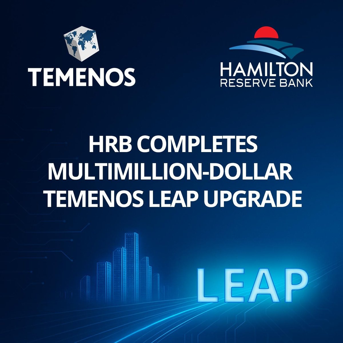 See how HAMILTON RESERVE BANK is redefining global banking with Temenos.

Read the full story: temenos.com/success-story/…
 
After upgrading to the latest Temenos Core and Digital solutions, the fastest-growing international bank is accelerating innovation and scaling with confidence