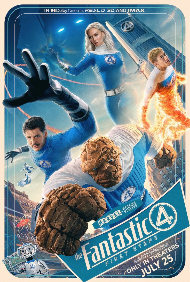 ¿Qué nota le das a la nueva película de 'Los Cuatro Fantásticos: primeros pasos'? #FantasticFour #LosCuatroFantásticosPrimerosPasos #Marvel #UCM #MCU