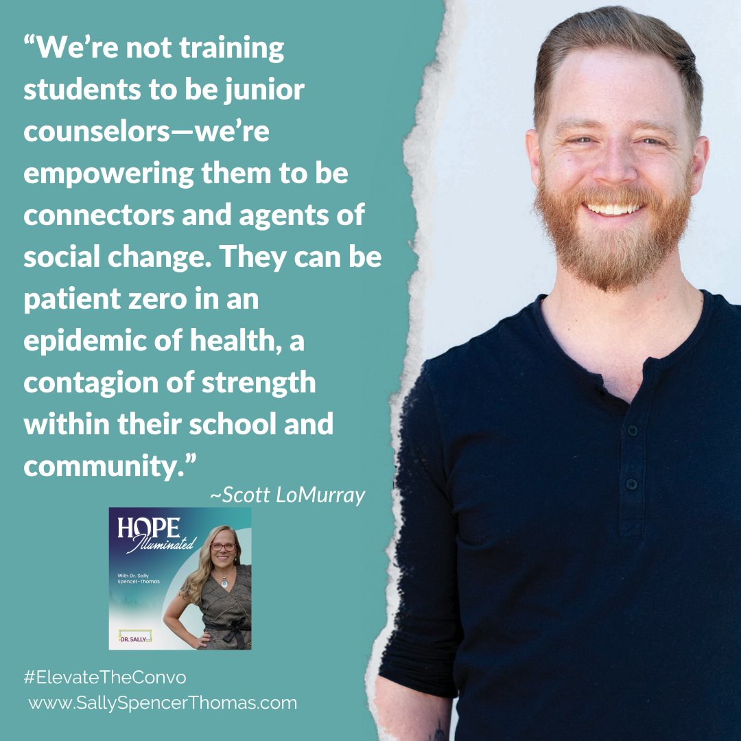 “[Students] can be patient zero in an epidemic of health, a contagion of strength within their school and community.”
— Scott LoMurray of <a href="/sourcesstrength/">Sources of Strength</a> 

Full episode now live on #HopeIlluminated
 sallyspencerthomas.com/hope-illuminat…

#YouthEmpowerment #SourcesOfStrength #SuicidePrevention