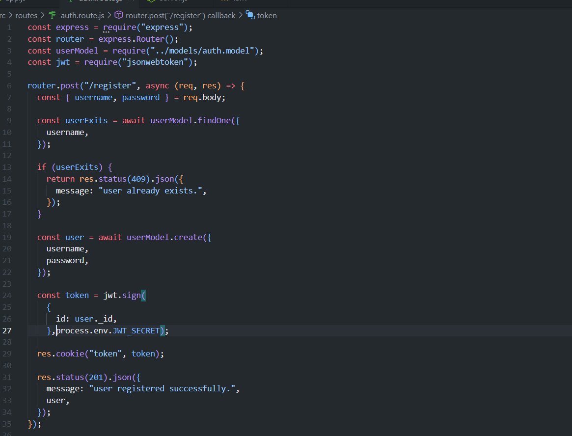Akash Rathore (@akashb_2008) on Twitter photo #Day14 of Backend Learning with <a href="/ankurdotio/">Ankur Prajapati</a>
Started building a lite Instagram clone,
With AI-generated captions too. Of course.
✅ Understood the backend flow
✅ Set up Express + MongoDB
✅ Created a lonely /register route
Tomorrow: Auth madness begins. 🔐
#BackendDev #NodeJS #Day14 of Backend Learning with <a href="/ankurdotio/">Ankur Prajapati</a>
Started building a lite Instagram clone,
With AI-generated captions too. Of course.
✅ Understood the backend flow
✅ Set up Express + MongoDB
✅ Created a lonely /register route
Tomorrow: Auth madness begins. 🔐
#BackendDev #NodeJS