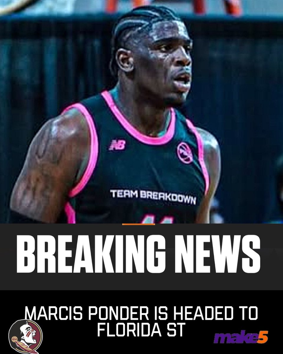 Reg Burke ΦΒΣ🤘🏾 (@bayareahoopsfl) on Twitter photo Make5 Notes: 2026 7’0” Marcis Ponder has committed to Florida State. <a href="/Marcis_P2026/">Marcis “The Big Show” Ponder</a>
<a href="/make5media/">Make5</a> <a href="/bigsmoove07/">'Nationwide Tate'</a> <a href="/ehoopsshowcase/">AllMetroHoops</a>
make5media.com/marcis-ponders… Make5 Notes: 2026 7’0” Marcis Ponder has committed to Florida State. <a href="/Marcis_P2026/">Marcis “The Big Show” Ponder</a>
<a href="/make5media/">Make5</a> <a href="/bigsmoove07/">'Nationwide Tate'</a> <a href="/ehoopsshowcase/">AllMetroHoops</a>
make5media.com/marcis-ponders…