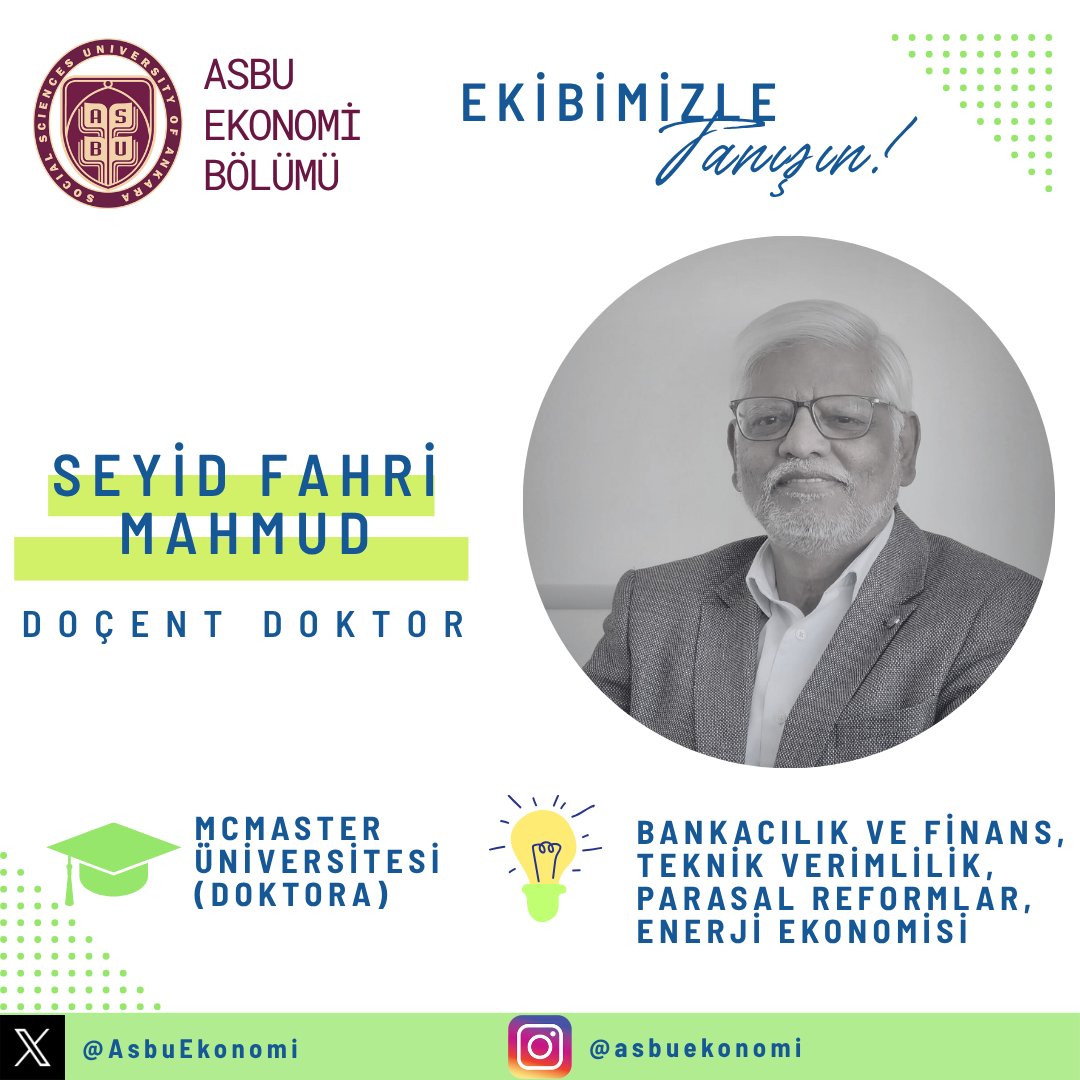 ASBÜ Ekonomi Bölümü'nü daha yakından tanıyalım!