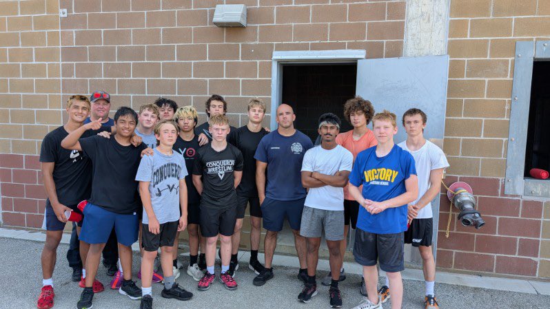 VCS_WRESTLING's tweet image. We had a great summer 
with our 3rd annual 
Conqueror Course!

Training in jujitsu, gymnastics,
&amp;amp; w/the Tulsa Fire Dept. 

These Men are ready for the school year!
#CNQR