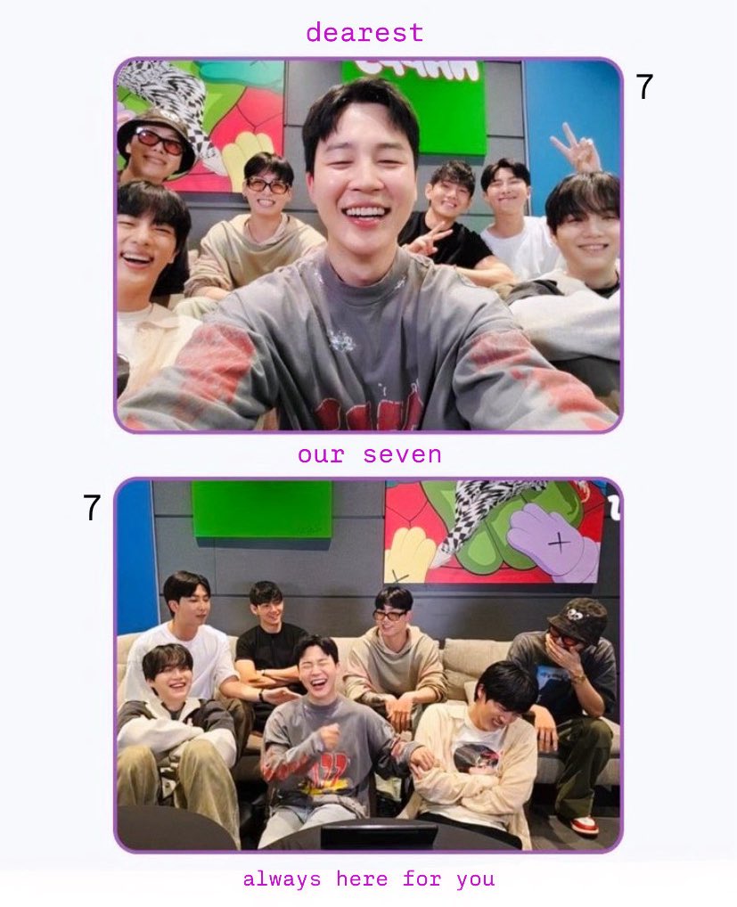 missrainisme's tweet photo. forever my seven ⋆｡˚ 🐚🫧𓇼 ˖° https://t.co/7acyx9CGke