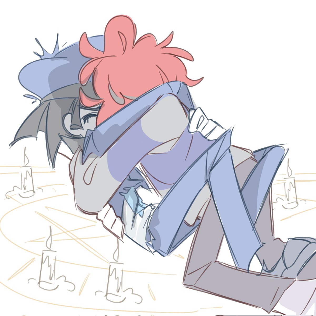 #ハンドラ美術部  #hundred_line 
🌊🧢 #takugaku 
Banishing ghosts or something