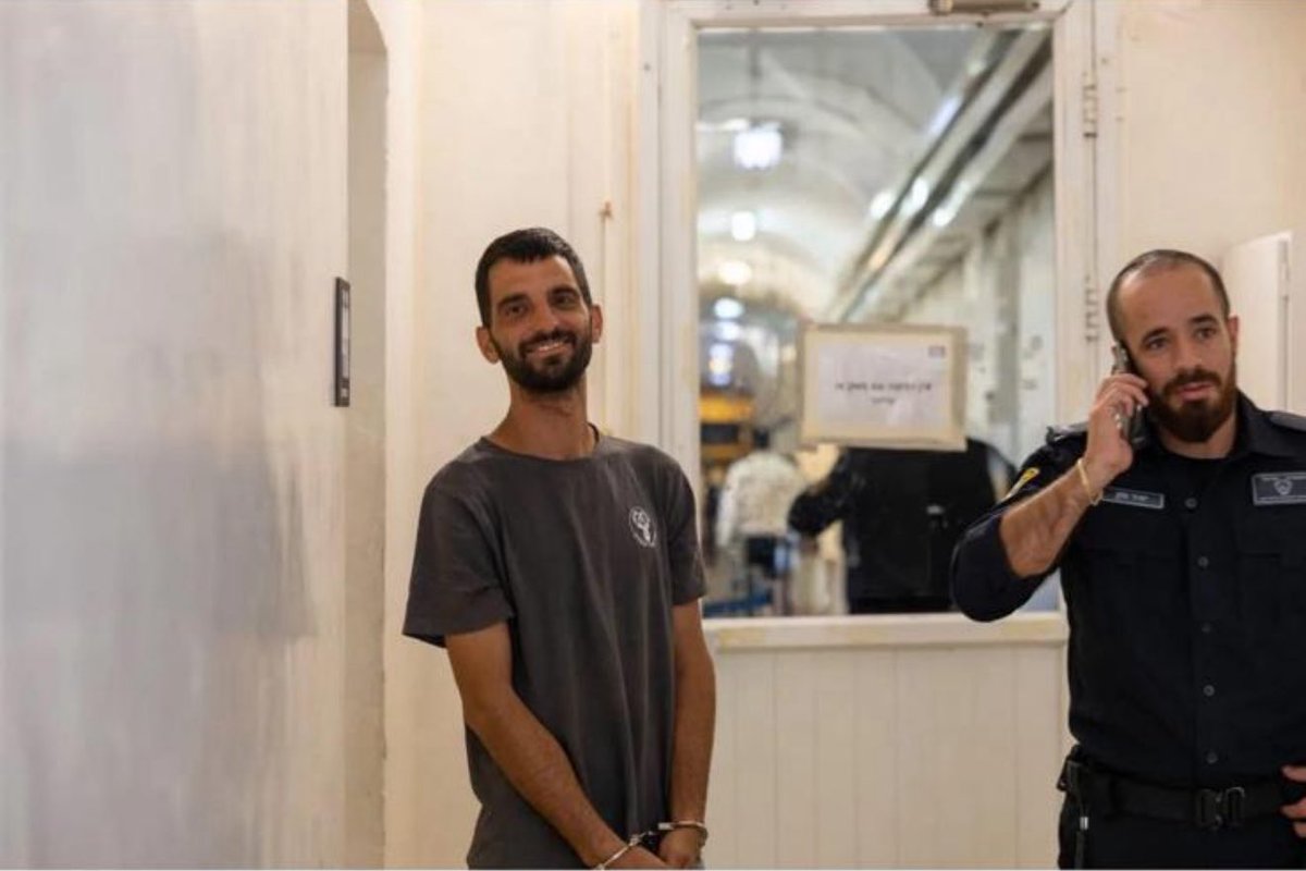 Simply the killer is free !! 

This is Yinon Levi, an Israeli extremist settler who killed my friend Awdeh yesterday in the village of Umm Al Khair !!!

This is Israel backing their criminals to erase us ! 

No accountability 
Full impunity 
Those are all for Israelis only