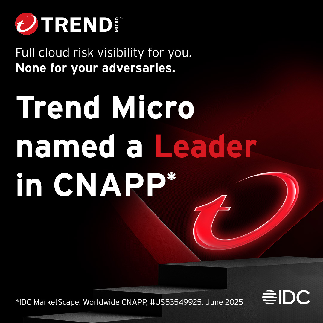 radiceu's tweet photo. Outpace your cloud adversaries with proactive solutions and next-level threat intelligence. 

Learn more about why @TrendMicro is recognized as a Leader in cloud-native application protection platforms (CNAPP): https://t.co/gZqom6qQtK 
#CloudSecurity #TrendVisionOne https://t.co/5LdTKdWDAW