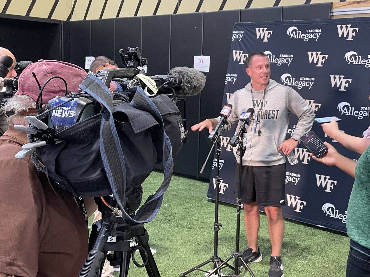 Stan Cotten (@stancottenwf) on Twitter photo And so it beginsโฆ
โฆ<a href="/WakeFB/">Wake Forest Football</a>โฉ โฆ<a href="/CoachDickert/">Jake Dickert</a>โฉ
See you soon - on the radioโฆ
#GoDeacs ๐ฉ๐๐ And so it beginsโฆ
โฆ<a href="/WakeFB/">Wake Forest Football</a>โฉ โฆ<a href="/CoachDickert/">Jake Dickert</a>โฉ
See you soon - on the radioโฆ
#GoDeacs ๐ฉ๐๐