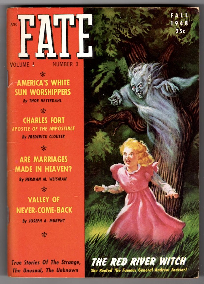Friends, I am writing with a timely materials request. I am seeking a copy (phone pics welcome!) of a profile of Charles Fort from Fate, issue 3. I cannot find it electronically and it is off-site at the NY Public Library. If anyone would be kind enough to send me images of the