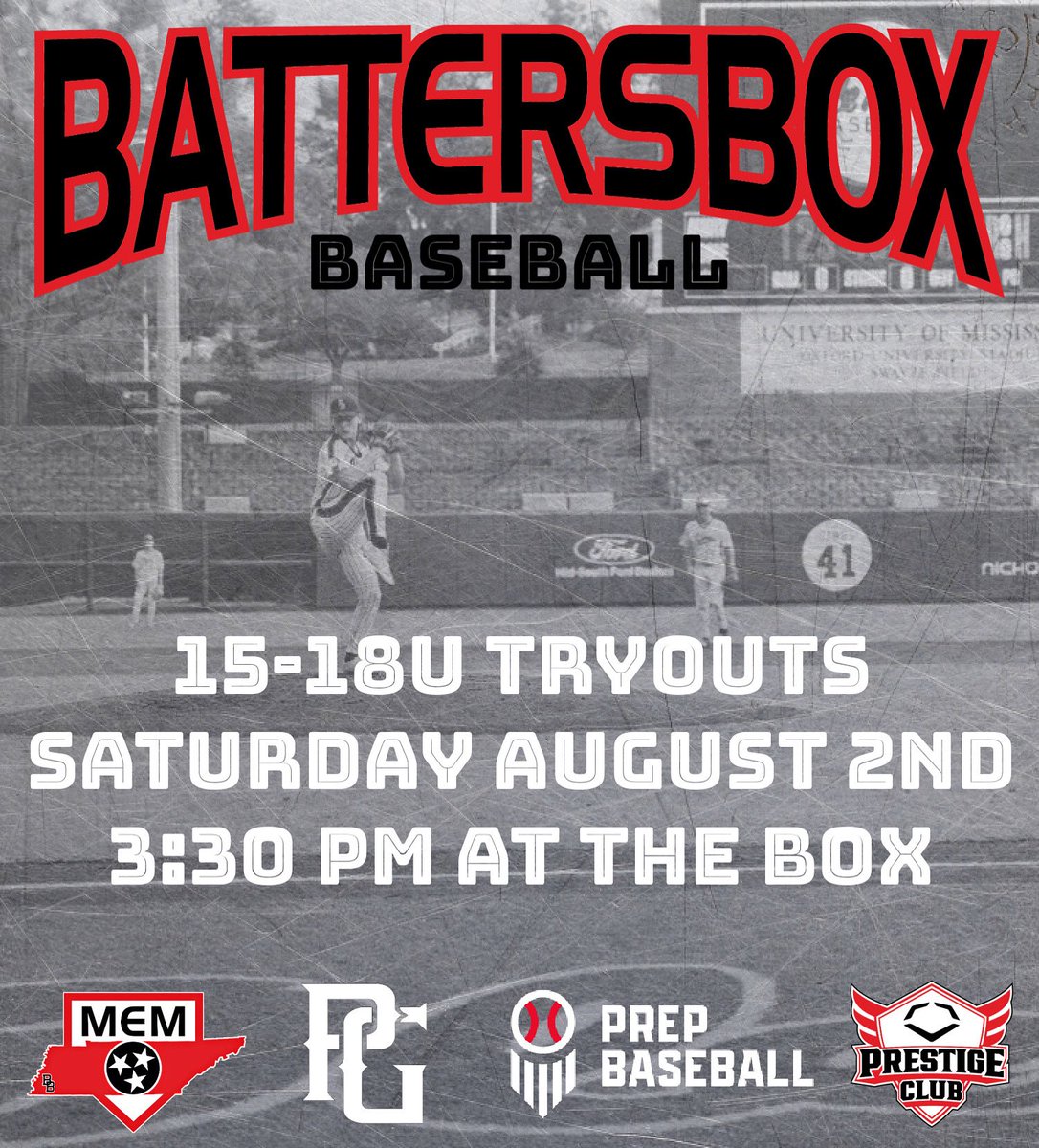 BattersBox's tweet image. Fall 2025/Summer 2026 15-18U Tryouts Saturday, August 2nd 3:30 PM at the Box!

This is our 17th fall of 15-18U teams. Over that time, we have sent more than 500 players on to college and professional baseball. If you would like the opportunity to join our organization for the…