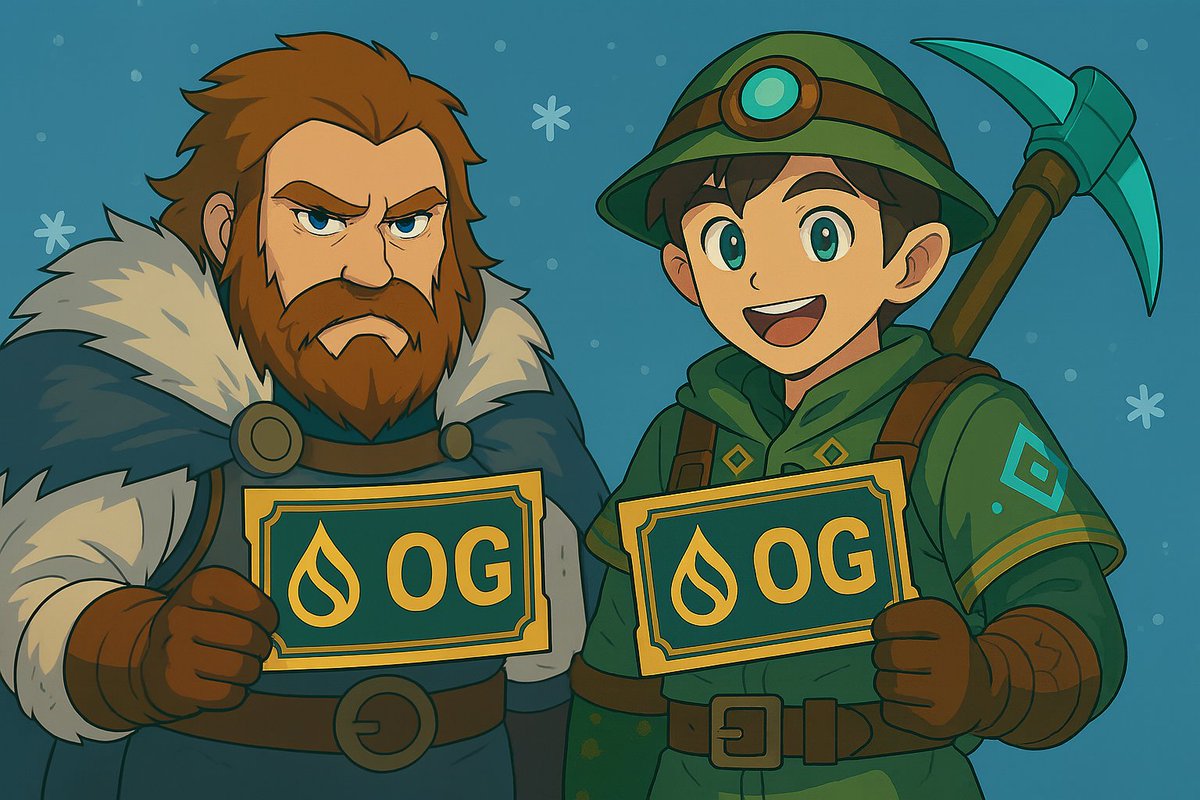 OG Giveaway for Enchanted Miners upcoming SUI mint! 🎉

Take this northern chance to join their SUI collection launching this September! OG role mint for FREE 🔥

5 Winners!

1⃣ Follow: <a href="/enchanted_nfts/">Enchanted Miners</a> and <a href="/northlandersnft/">The Northlanders</a> 
2⃣ Tag 3 friends
3⃣ Like and RT

⌛️ Ends in 48h