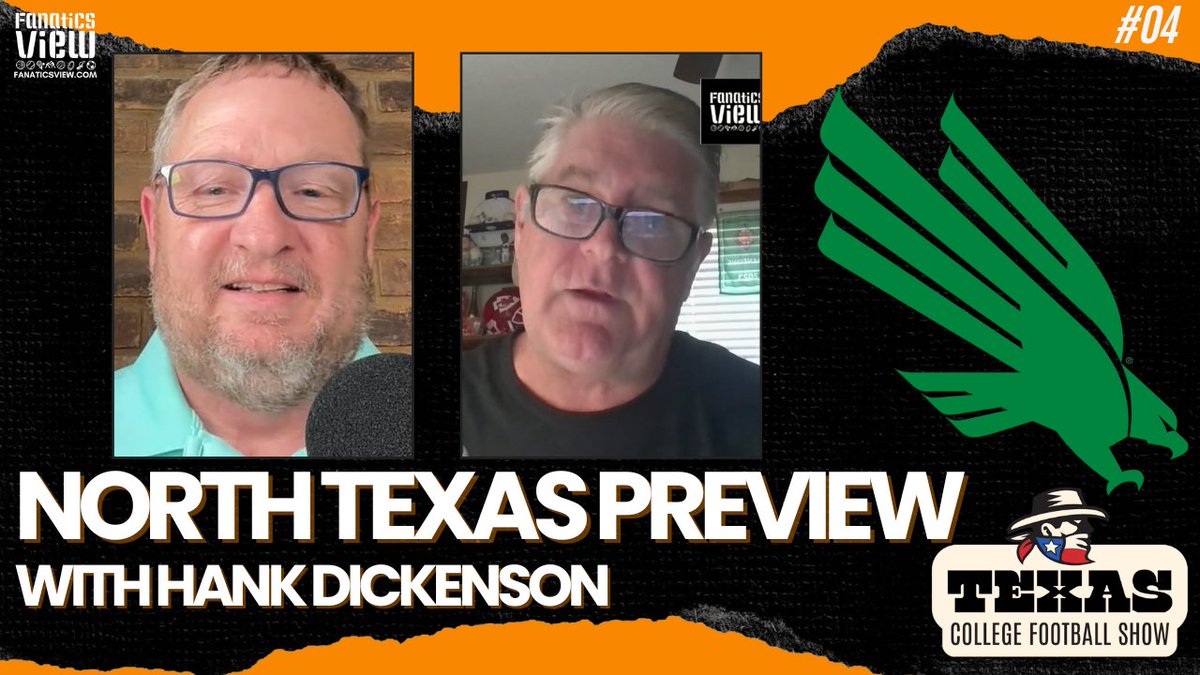 John Moore (The Recliner Nerd) (@reclinernerd) on Twitter photo 🏈NORTH TEXAS SEASON PREVIEW🏈
I welcomed <a href="/mgrnpxp/">Hank Dickenson</a> to <a href="/TexasCollegeFBS/">TexasCollegeFBS</a> show on <a href="/fanaticsview/">Fanatics View</a> We previewed the <a href="/MeanGreenFB/">UNT Football</a> season. <a href="/UNTFootball/">#MeanGreenPride</a> <a href="/MeanGreenSports/">Mean Green Sports</a> <a href="/Lauren_Cherry1/">Lauren Cherry</a> <a href="/Kegans2/">Bryan Kegans</a> <a href="/untgear/">UNT Gear</a> <a href="/MeanGreenProd/">Mean Green Productions</a> 📺: youtu.be/hwH03HibkEg?si… 🏈NORTH TEXAS SEASON PREVIEW🏈
I welcomed <a href="/mgrnpxp/">Hank Dickenson</a> to <a href="/TexasCollegeFBS/">TexasCollegeFBS</a> show on <a href="/fanaticsview/">Fanatics View</a> We previewed the <a href="/MeanGreenFB/">UNT Football</a> season. <a href="/UNTFootball/">#MeanGreenPride</a> <a href="/MeanGreenSports/">Mean Green Sports</a> <a href="/Lauren_Cherry1/">Lauren Cherry</a> <a href="/Kegans2/">Bryan Kegans</a> <a href="/untgear/">UNT Gear</a> <a href="/MeanGreenProd/">Mean Green Productions</a> 📺: youtu.be/hwH03HibkEg?si…