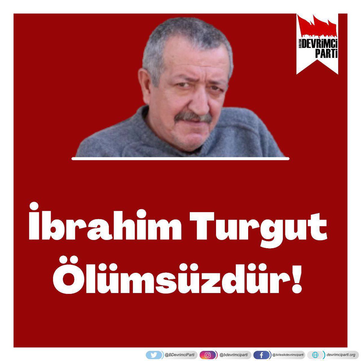 Göğü fethe çıkan enternasyonal devrimci İbrahim Turgut Ölümsüzdür!

Filistin’den Rojava’ya direnen halkların omuz başında yaşadı. Türkiye topraklarında devrim ve sosyalizmin uslanmaz emektarı oldu.

Devrim için yaşadı. Rojava devriminde halklara can oldu, devrimi yaşadı.