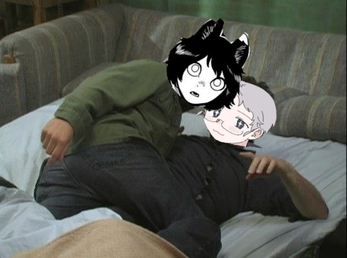 -9!!!!!

¡YA NO SE CONTROLAN ESTOS DOS! ¡¡Vayan a un cuarto y hagan el AMOR!!