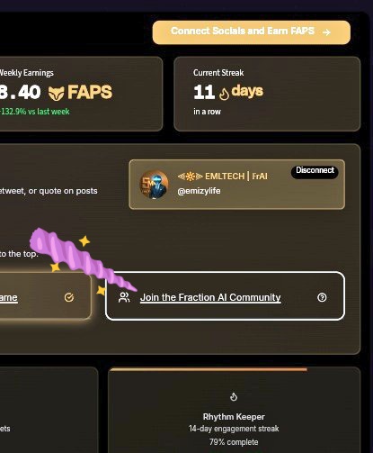 IT'S HIGH TIME SOMEONE  VOICE THIS OUT 
it's my 11th day joining <a href="/FractionAI_xyz/">Fraction AI</a> 
many of us here have joined This community, joined both discord followed <a href="/0xshai/">Shashank | 𝔽rAI</a> and <a href="/FractionAI_xyz/">Fraction AI</a> X handle 
From day 1.
Completed all necessary and mandatory tasks but the 20% boost have not been