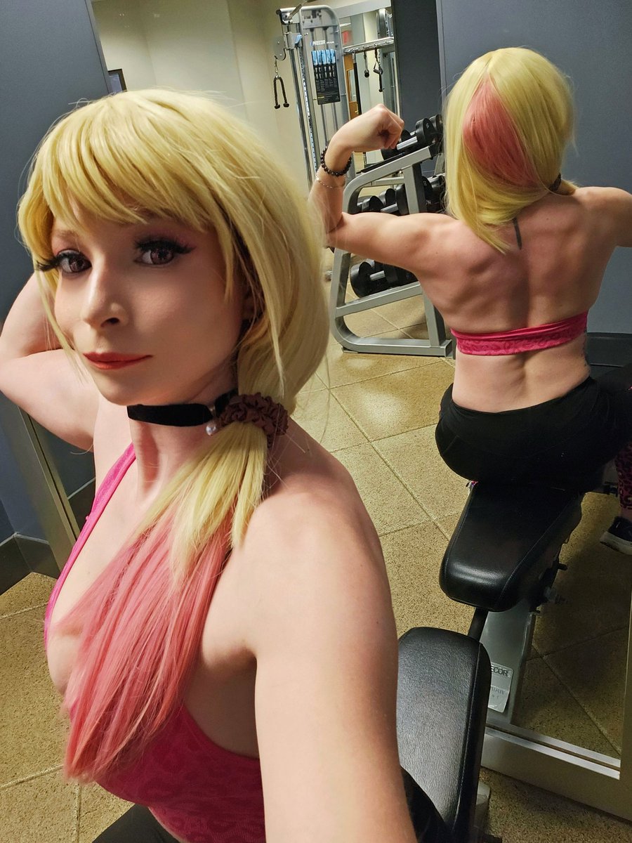 AccentKisses's tweet photo. 💖 Finishing my workout cosplay streak with flirty Workout Marin from My Dress-Up Darling! 💪 Can’t wait to get shredded again for more anime fit girl looks 💦💕
💬 Would Marin be your gym crush or your spotter? 😉
#Marin #MyDressUpDarlingCosplay #cosfit https://t.co/6C1P0iBpBo