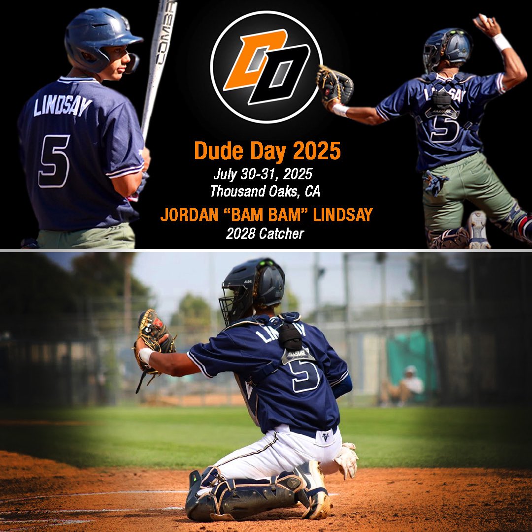 Jordan “Bam Bam” Lindsay (@bambamlindsay5) on Twitter photo Excited to announce I’ll be competing in the DudeDay Showcase on 7/31 (Day 2) in Thousand Oaks, CA. Let’s get to work! 🫡💪🏽
<a href="/BHAMBASEBALL14/">BHAM BASEBALL</a>
<a href="/DudeDayBaseball/">Dude Day Baseball Camps</a>
<a href="/tate_caraway/">Tate Caraway</a>
<a href="/UncommittedStud/">Uncommitted Studs</a>
<a href="/BUncommitted/">Baseball_Uncommitted</a> Excited to announce I’ll be competing in the DudeDay Showcase on 7/31 (Day 2) in Thousand Oaks, CA. Let’s get to work! 🫡💪🏽
<a href="/BHAMBASEBALL14/">BHAM BASEBALL</a>
<a href="/DudeDayBaseball/">Dude Day Baseball Camps</a>
<a href="/tate_caraway/">Tate Caraway</a>
<a href="/UncommittedStud/">Uncommitted Studs</a>
<a href="/BUncommitted/">Baseball_Uncommitted</a>