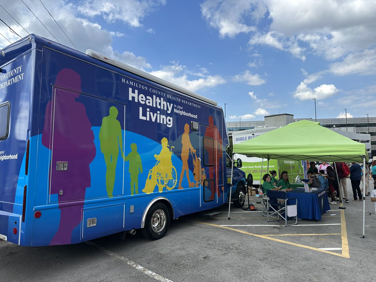 More than 1,300 community members came out for the Hamilton County Health Department’s second annual Back to School Open House!🎒

Families picked up free school supplies, met the dedicated staff, &amp; learned about the many resources available to support a healthy, happy start to